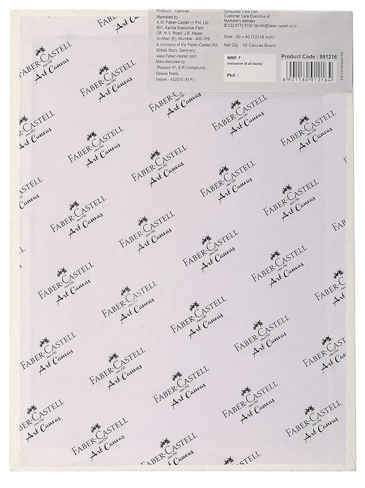 FC CANVAS BOARD 12X16WH