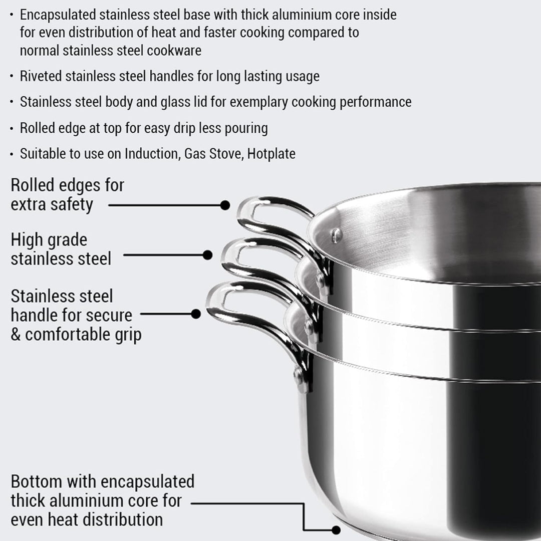 MILTON CROLE 24CM LID-NON STICK