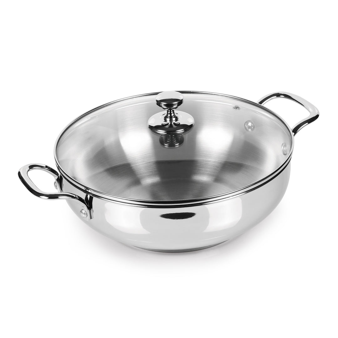 MILTON KADHAI 28CM LID- NONSTICK