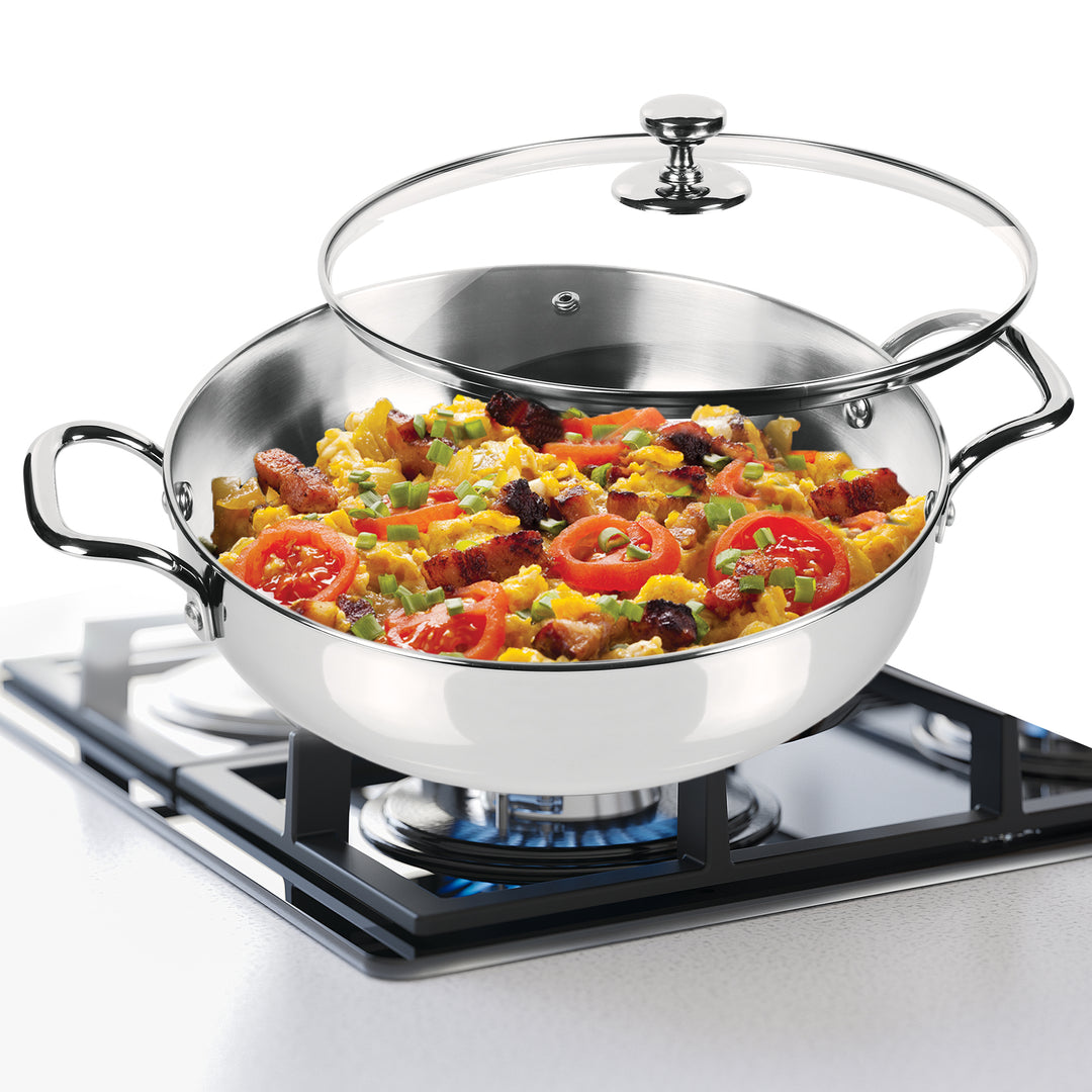 MILTON KADHAI 28CM LID- NONSTICK