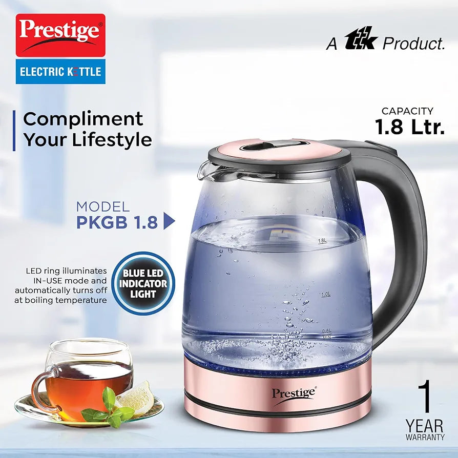 PG 41417 KETTLE 1.8L PKGB GLASS