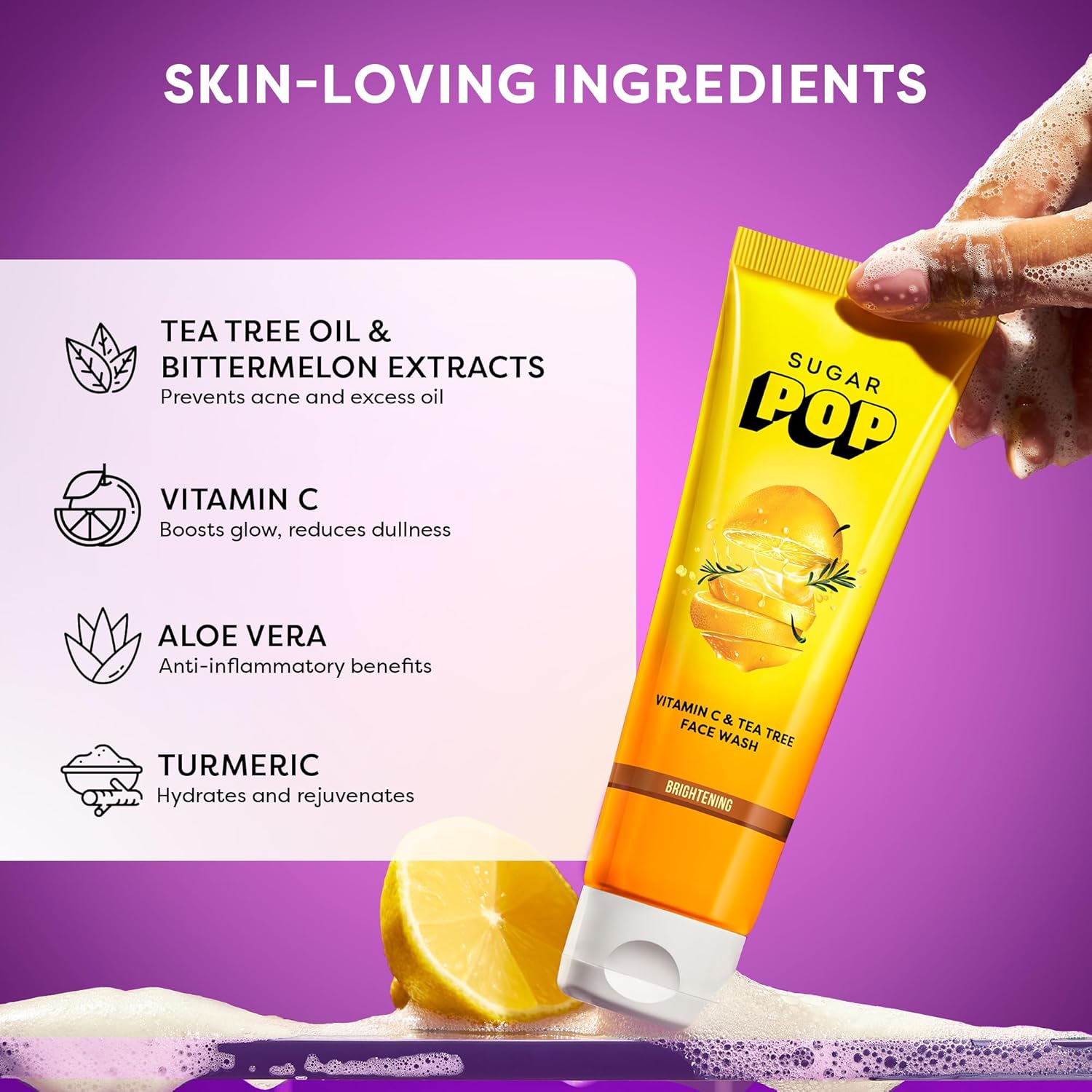 SP 40ML F/W VIT C & TEATREE