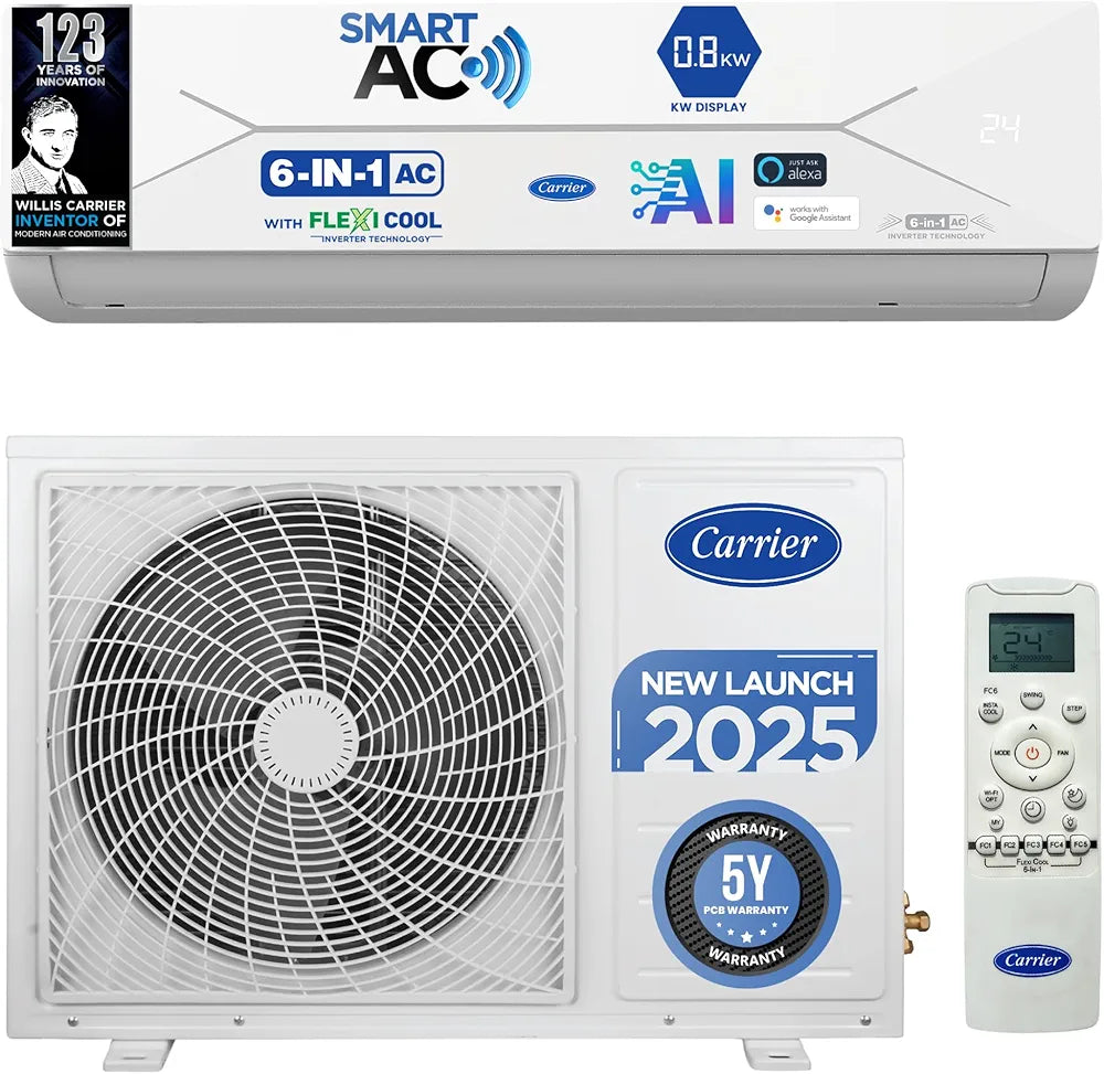 CARRIER AC 1.5TON INV 3STAR XCEL EDGE FXI