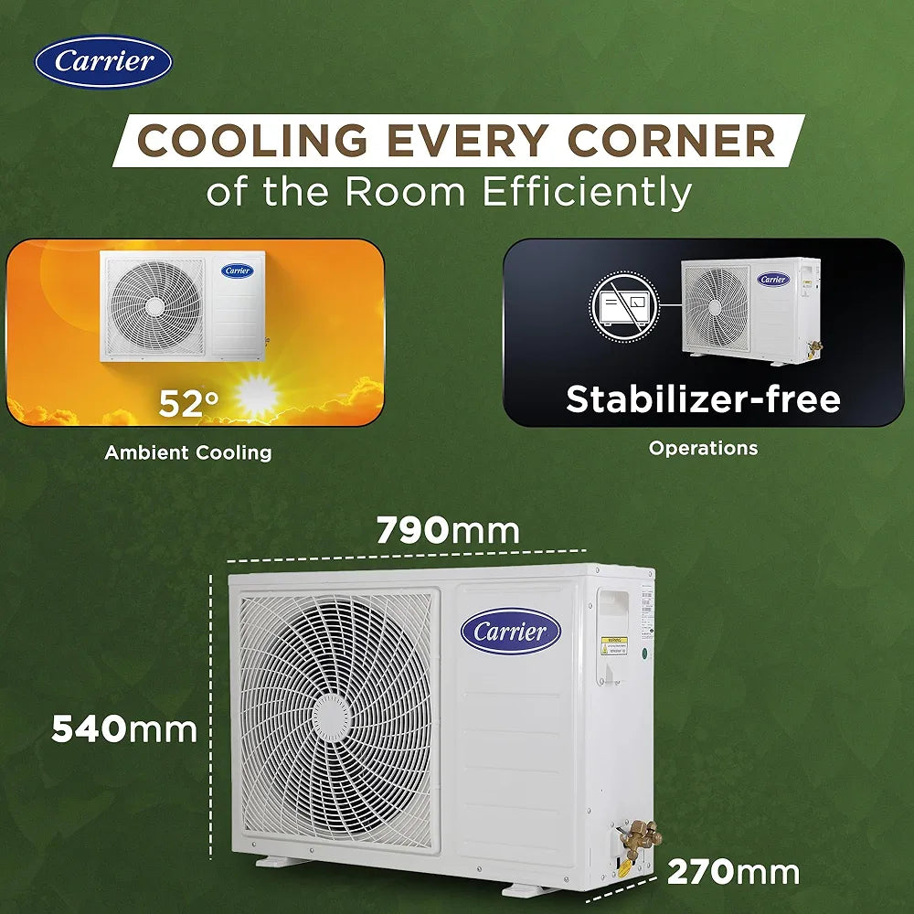 CARRIER AC 1.5TON INV 3STAR XCEL EDGE FXI