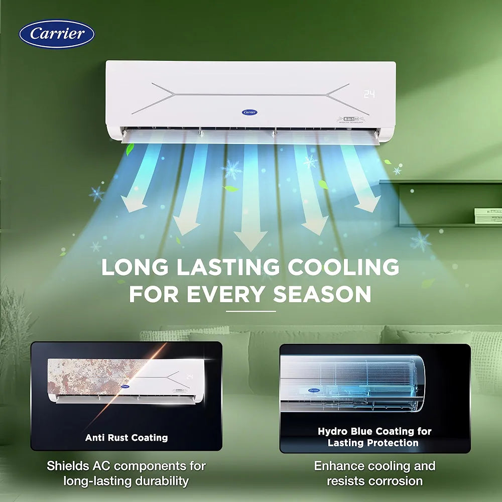 CARRIER AC 1.5TON INV 3STAR XCEL EDGE FXI