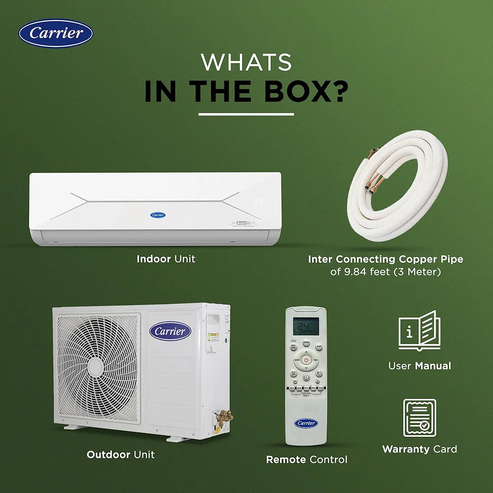 CARRIER AC 1.5TON INV 3STAR XCEL EDGE FXI
