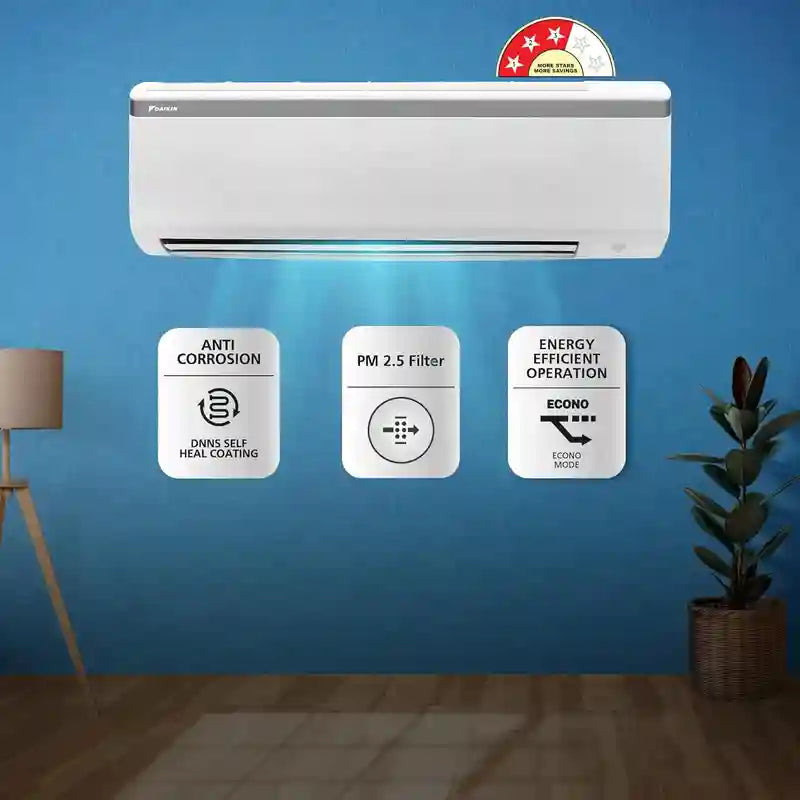 DAIKIN AC 1.0TON 3STAR-FTL30UV16