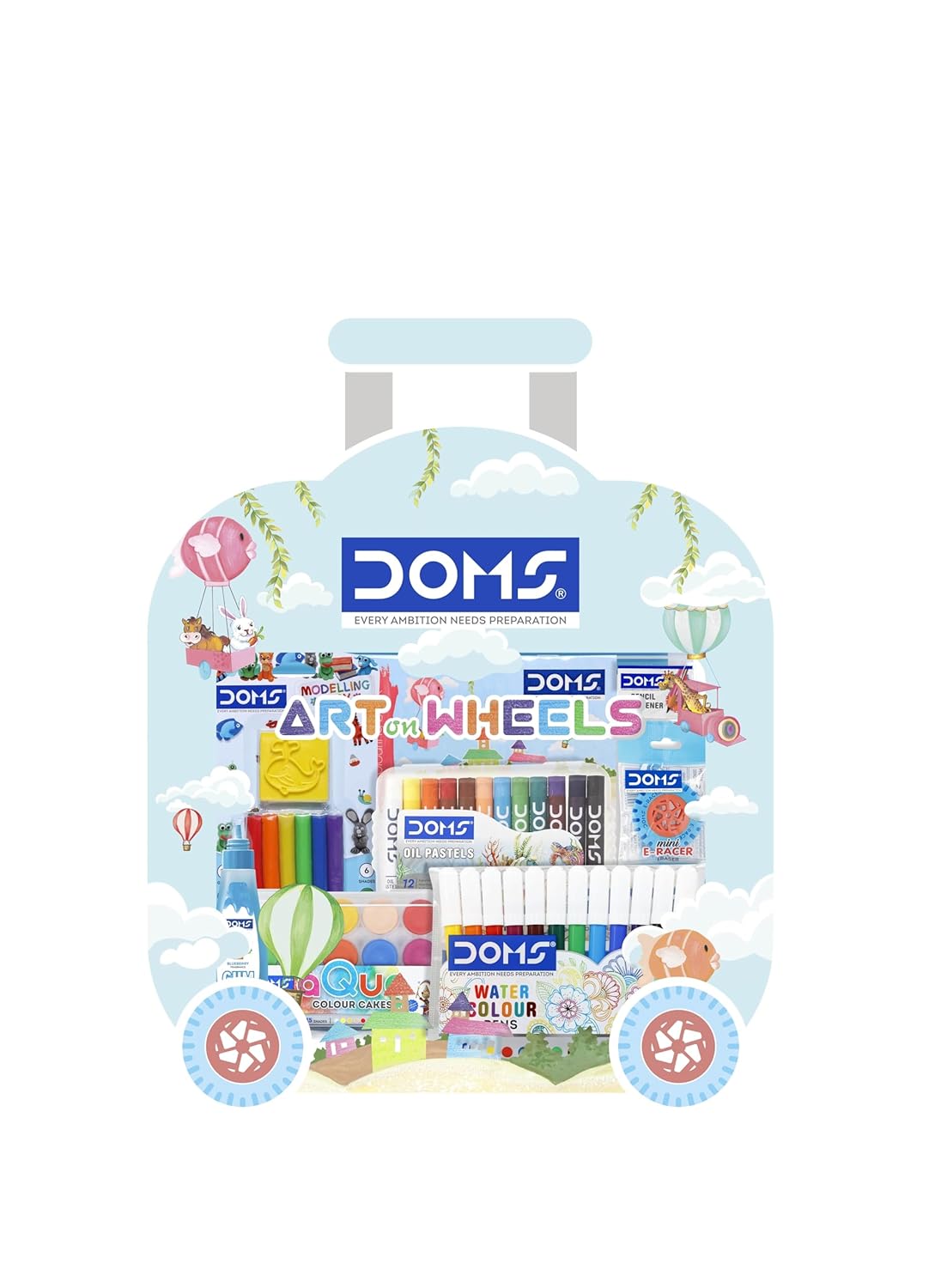 DOMS 80682 ART WHEELS KIT