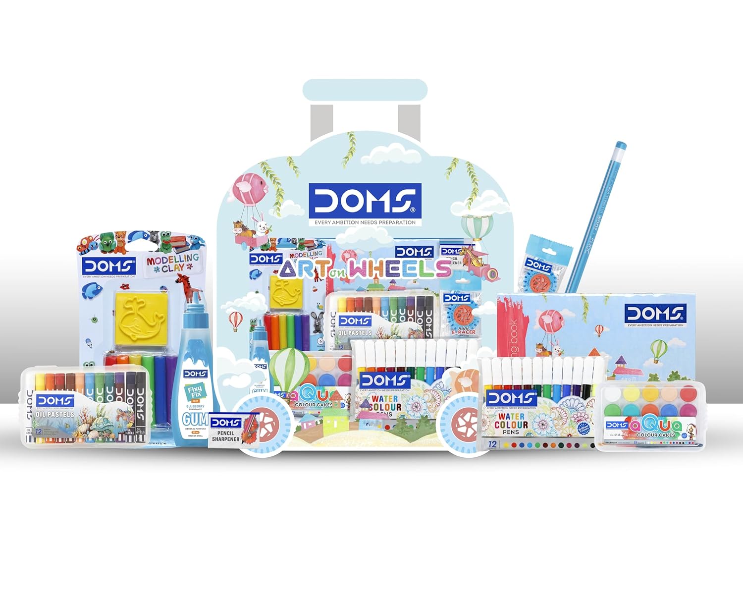 DOMS 80682 ART WHEELS KIT