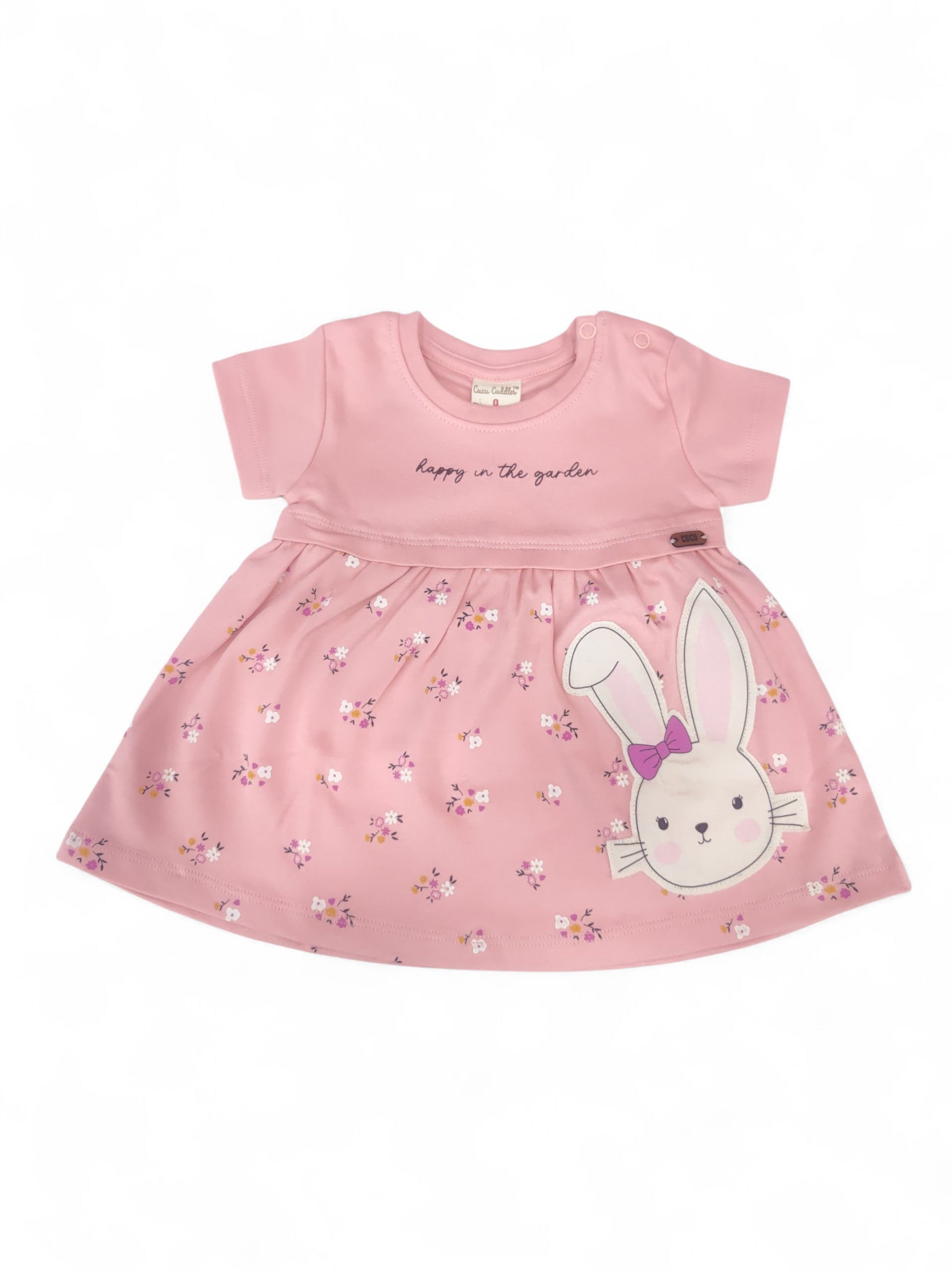 CBR Z 3022A NB GIRLS S/L FROCK