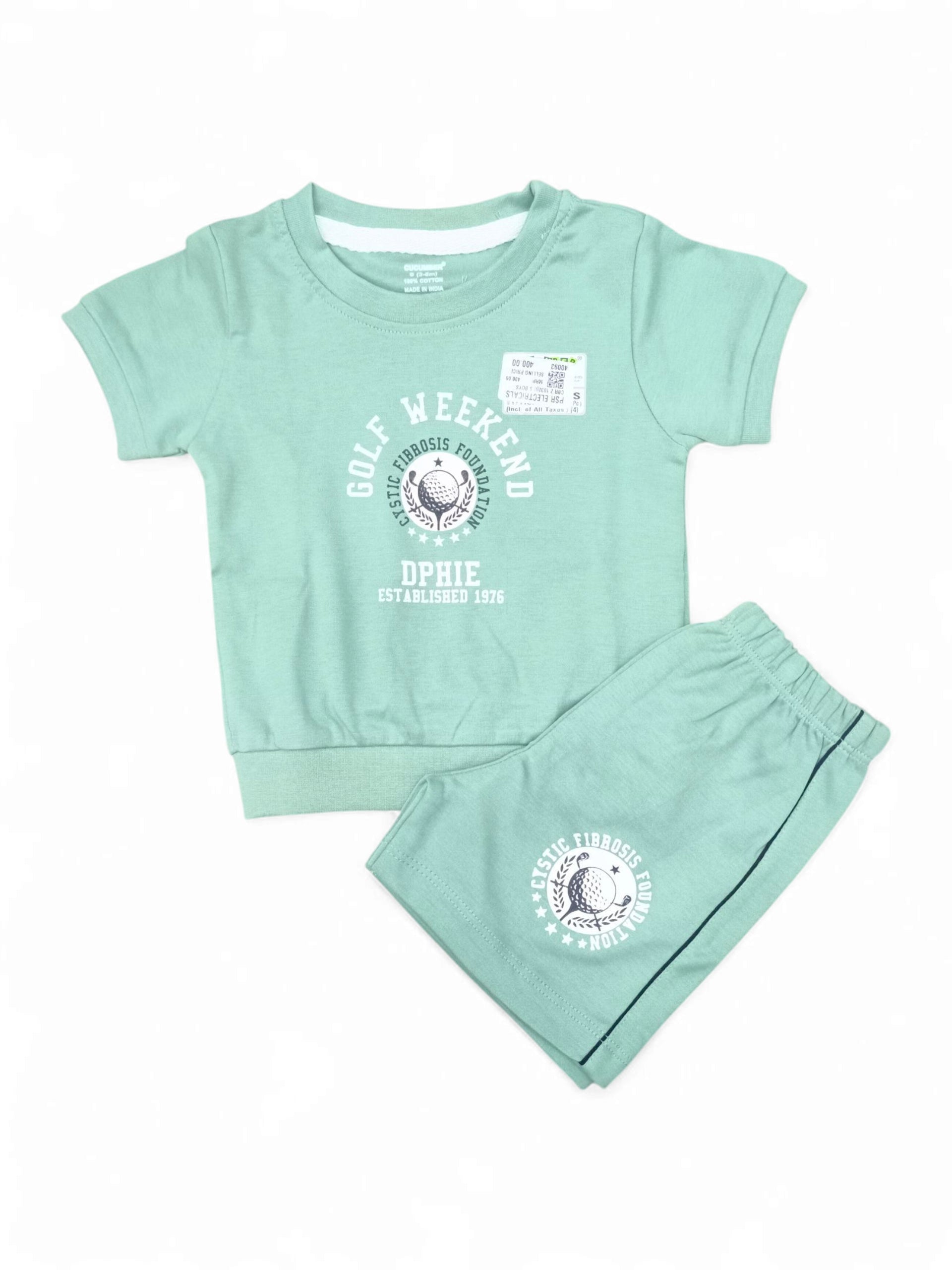 CBR Z 1032(I) S BOYS H/S SUIT 3 to 6 Months