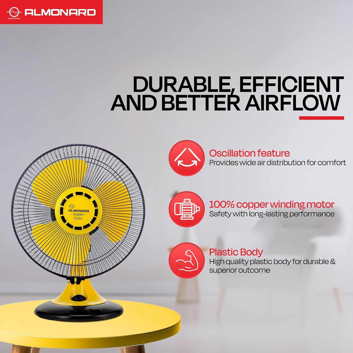 ALM 12 H/S FUSION ALL PURPOSE FAN