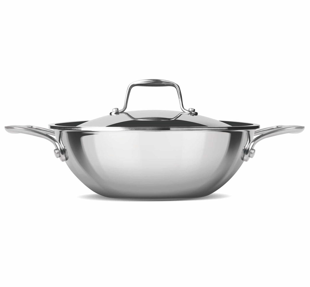 MILTON KADHAI 22CM LID TRIPLY NONSTICK