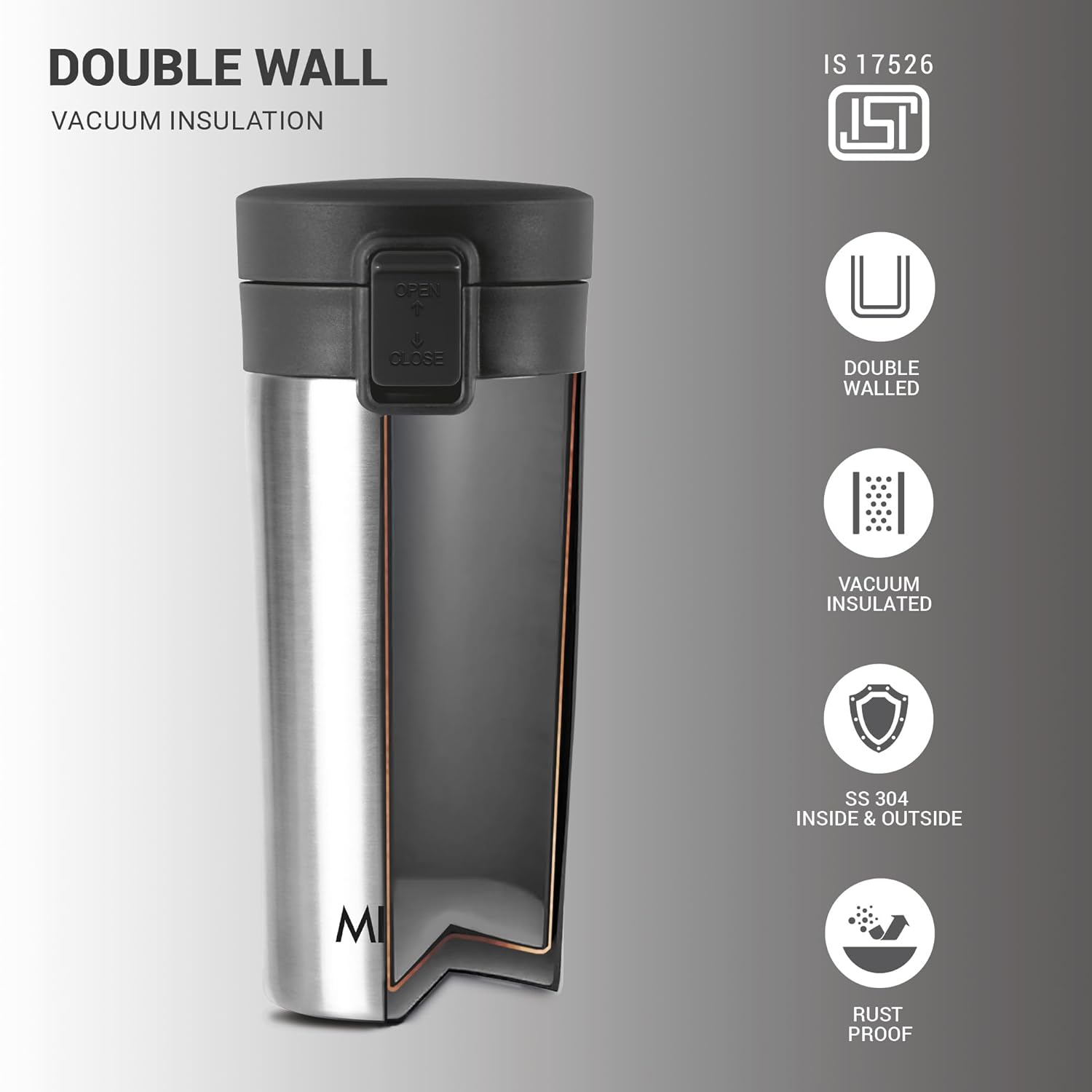 MILTON FLASK COFFEE MUG -300ML