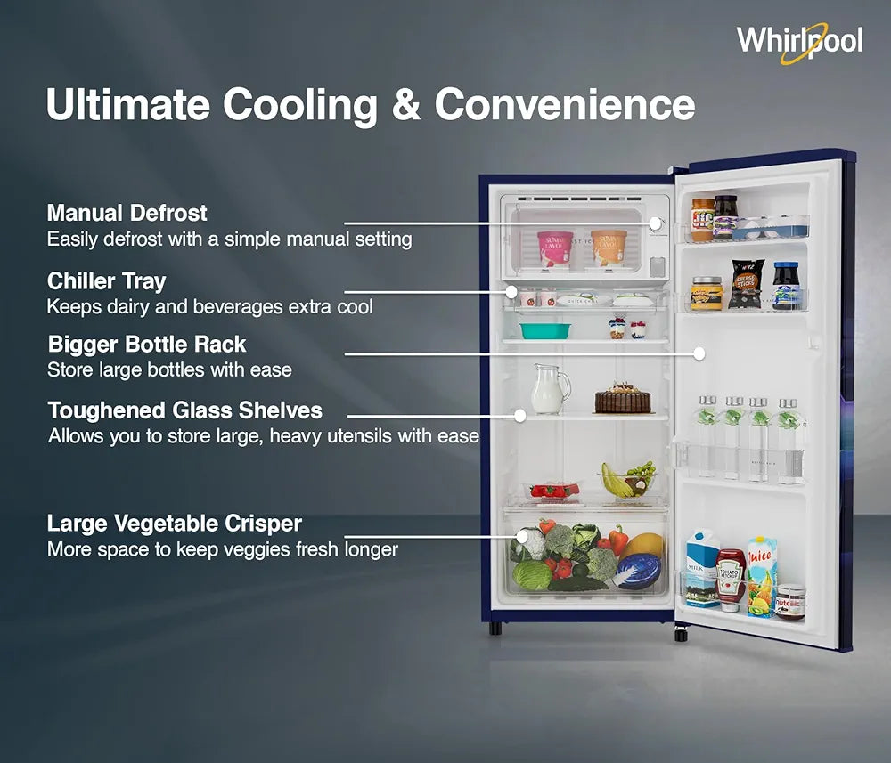 WPL FRIDGE -73217-205L IMPC PRM S/SERENA