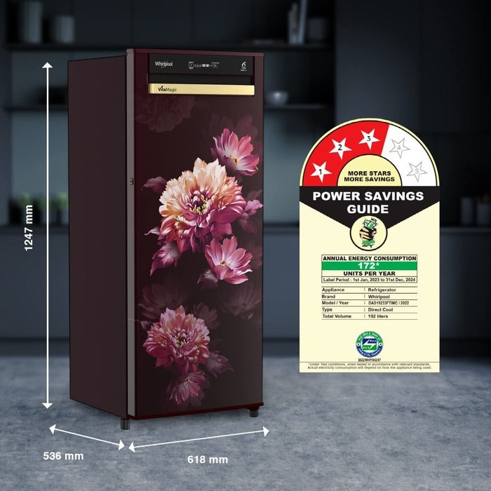 WPL FRIDGE -73129-215L VMPRO PRM W/DAFNE