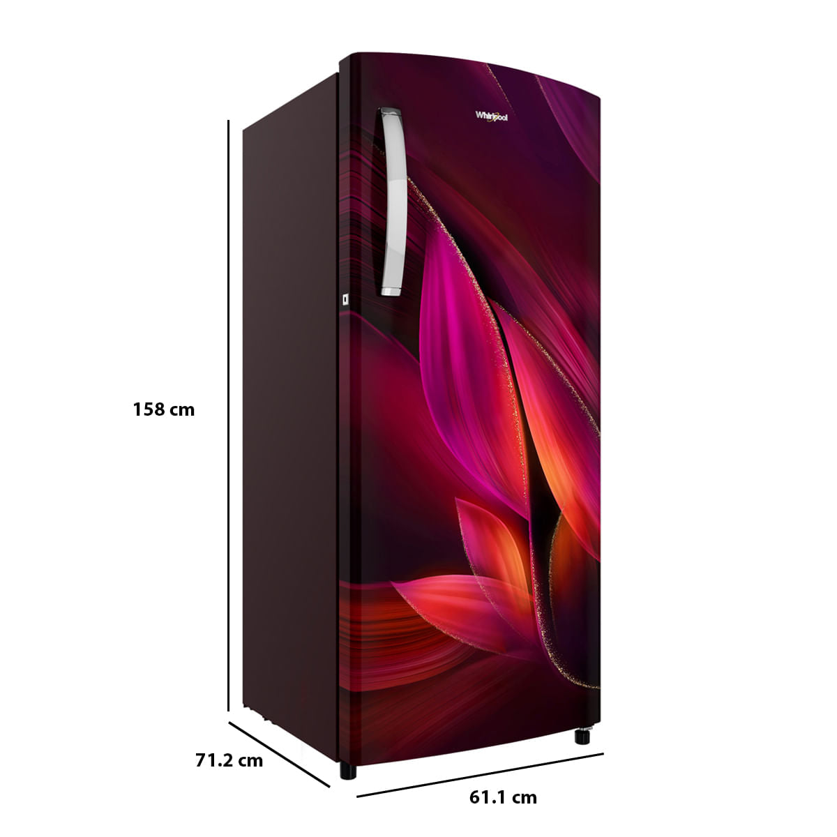 WPL FRIDGE -73148-260L IMPRO PLS W/BREEZE