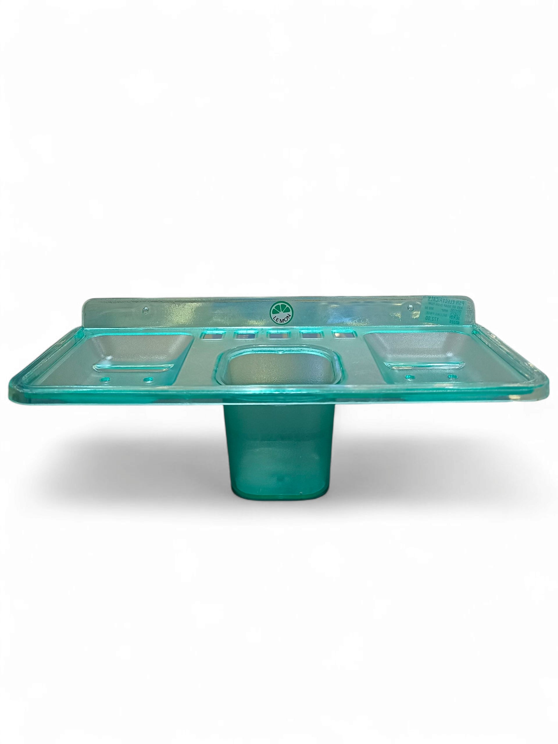 ABS GR SOAP DISH-TUMBLER 4IN1