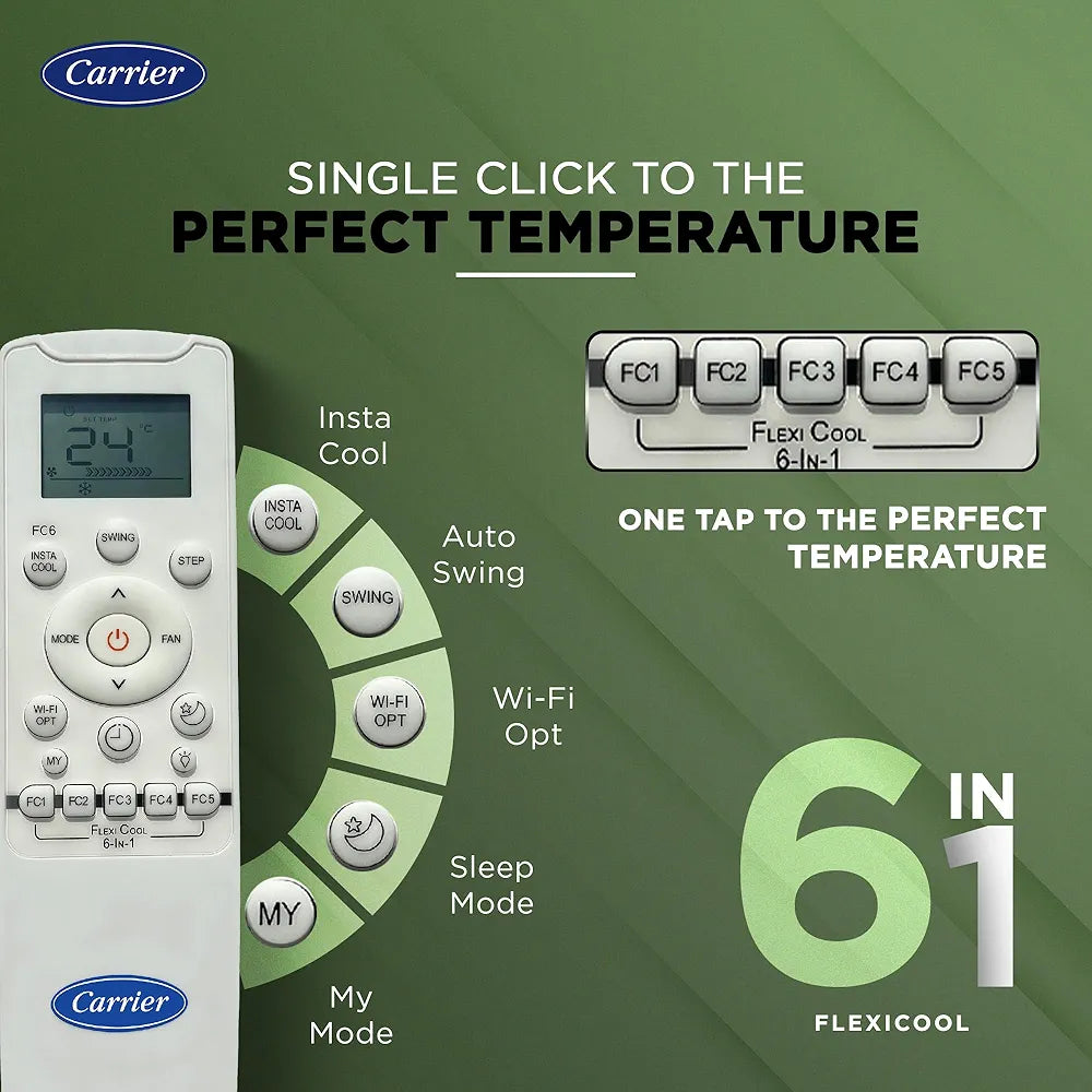 CARRIER AC 1.5TON INV 3ST XPERT EDGE FXI