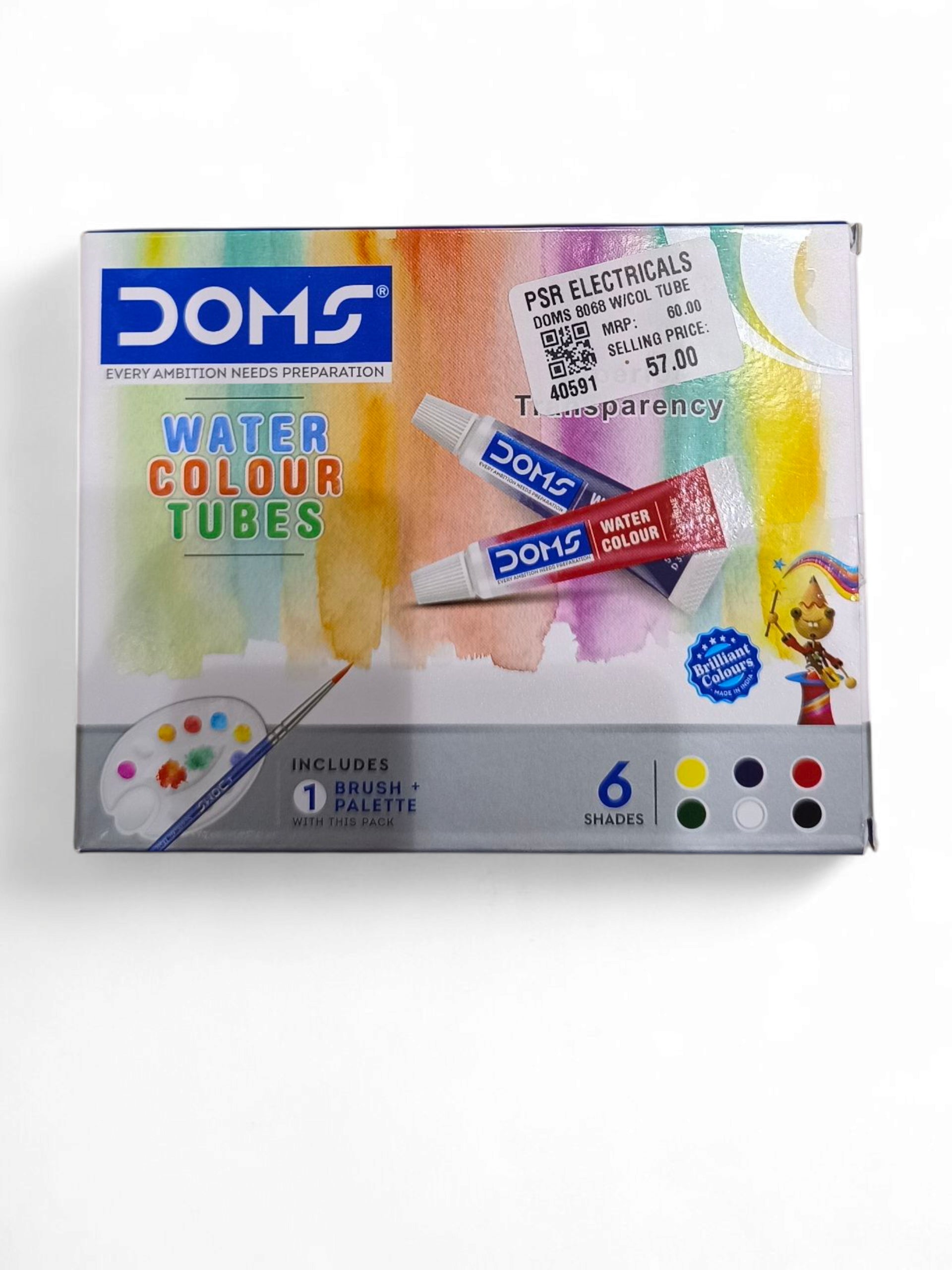 DOMS 8068 W/COL TUBE 6(S)