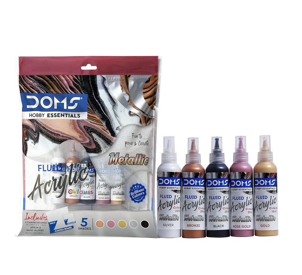 DOMS 8474 METALLIC ACRYLIC COL