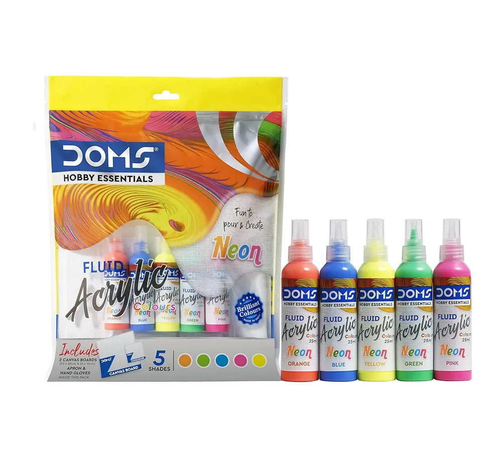 DOMS 8473 NEON ACRYLIC COL