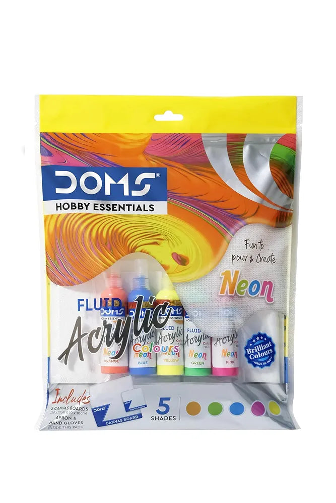 DOMS 8473 NEON ACRYLIC COL
