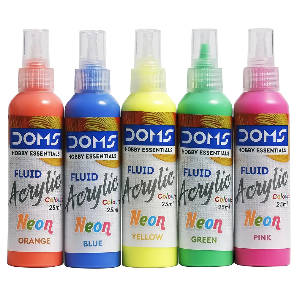 DOMS 8473 NEON ACRYLIC COL