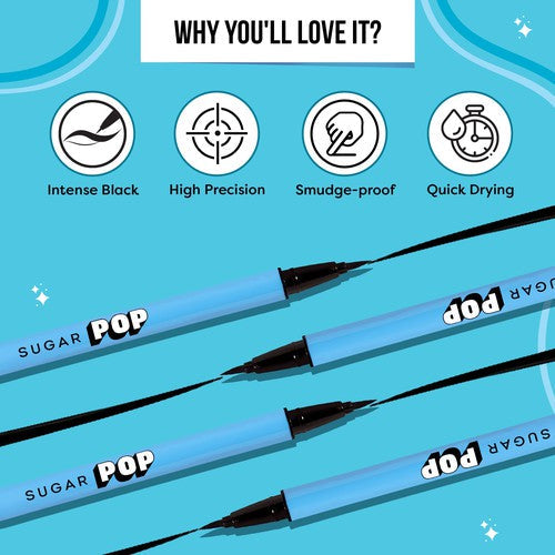 SP W/PROOF EYELINER BLK