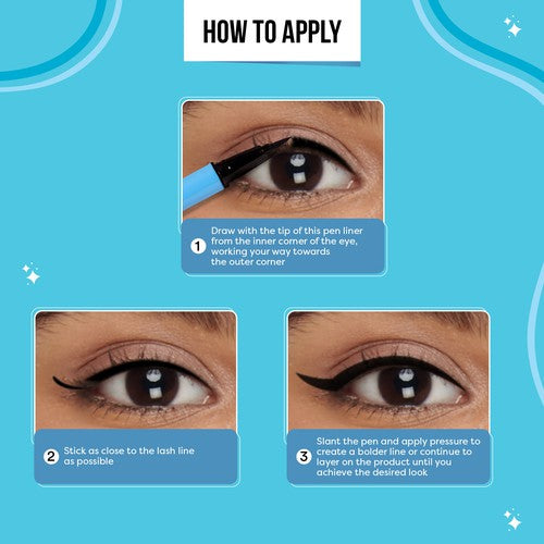 SP W/PROOF EYELINER BLK