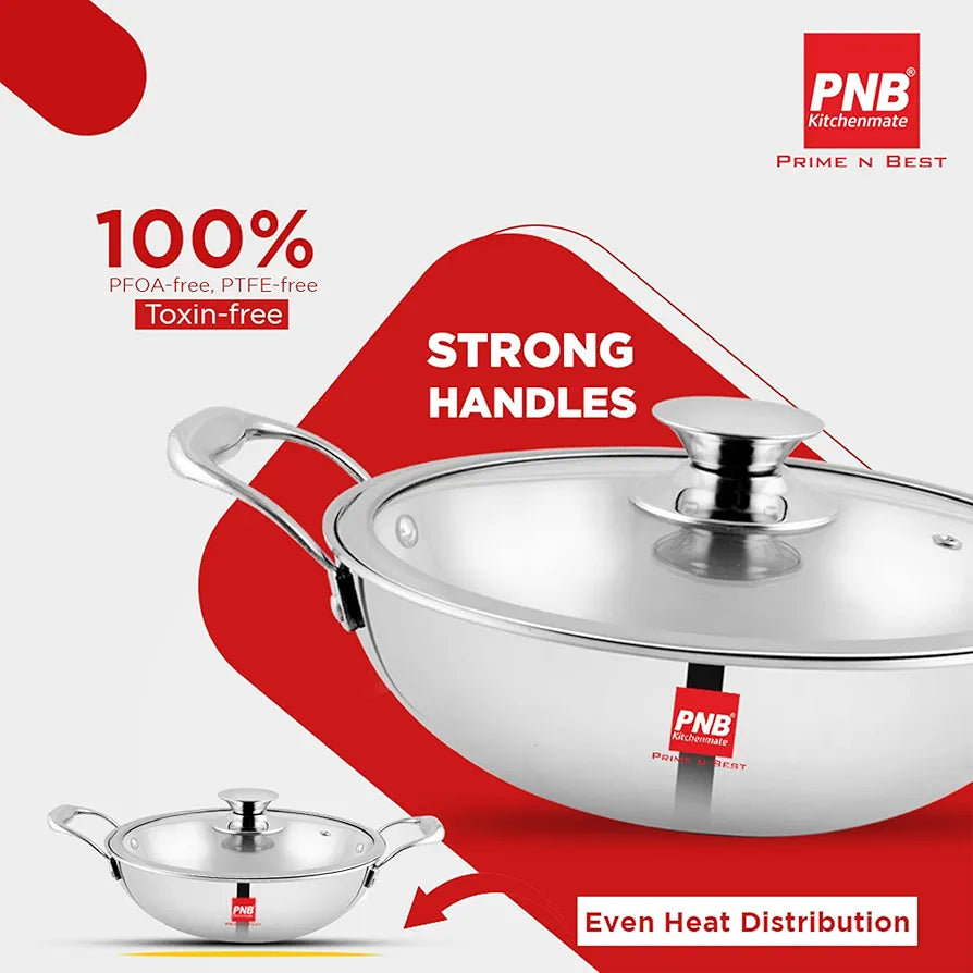 PNB TRIPLY 20CM KARAHI ISI