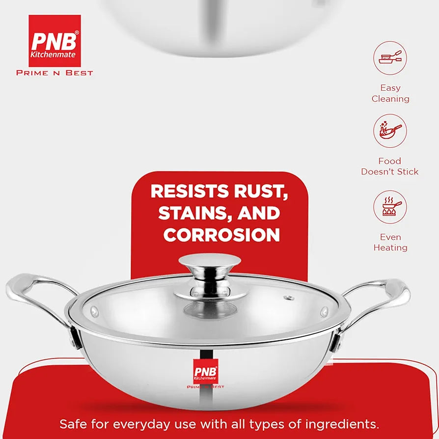 PNB TRIPLY 20CM KARAHI ISI