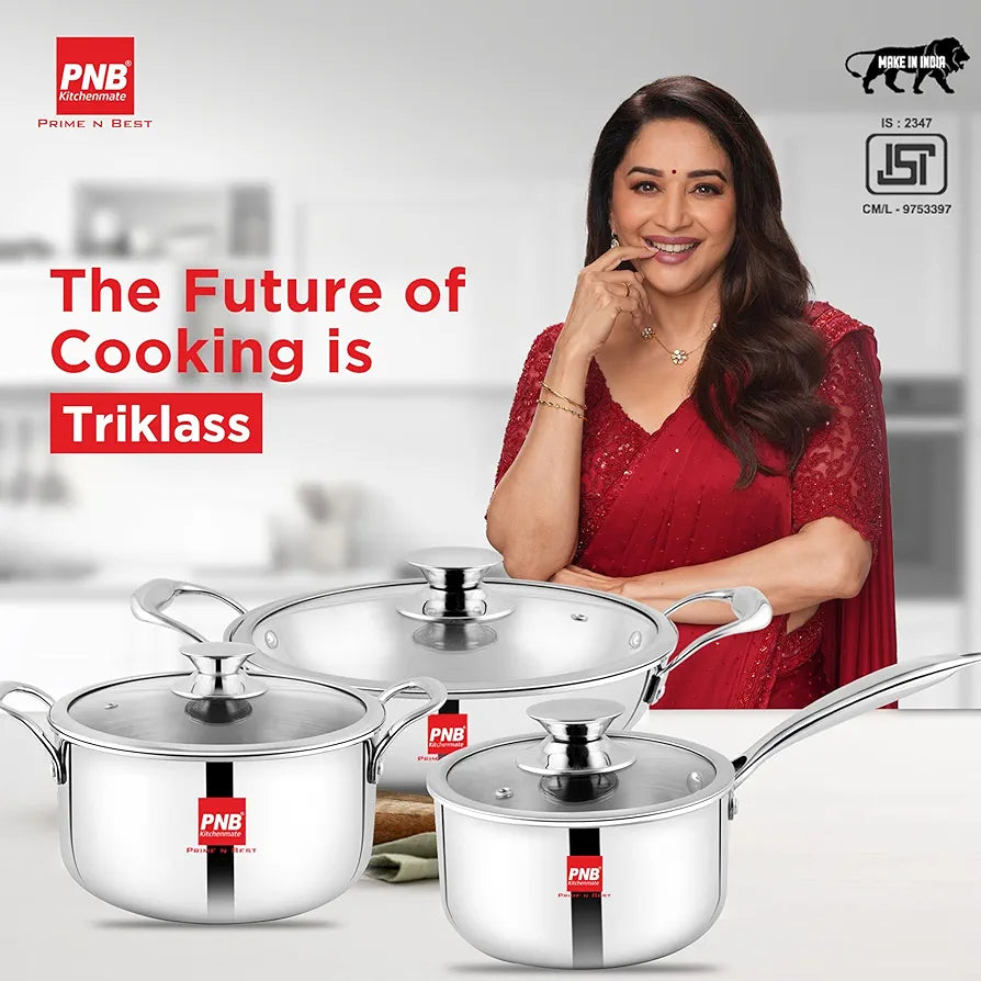 PNB TRIPLY 20CM KARAHI ISI