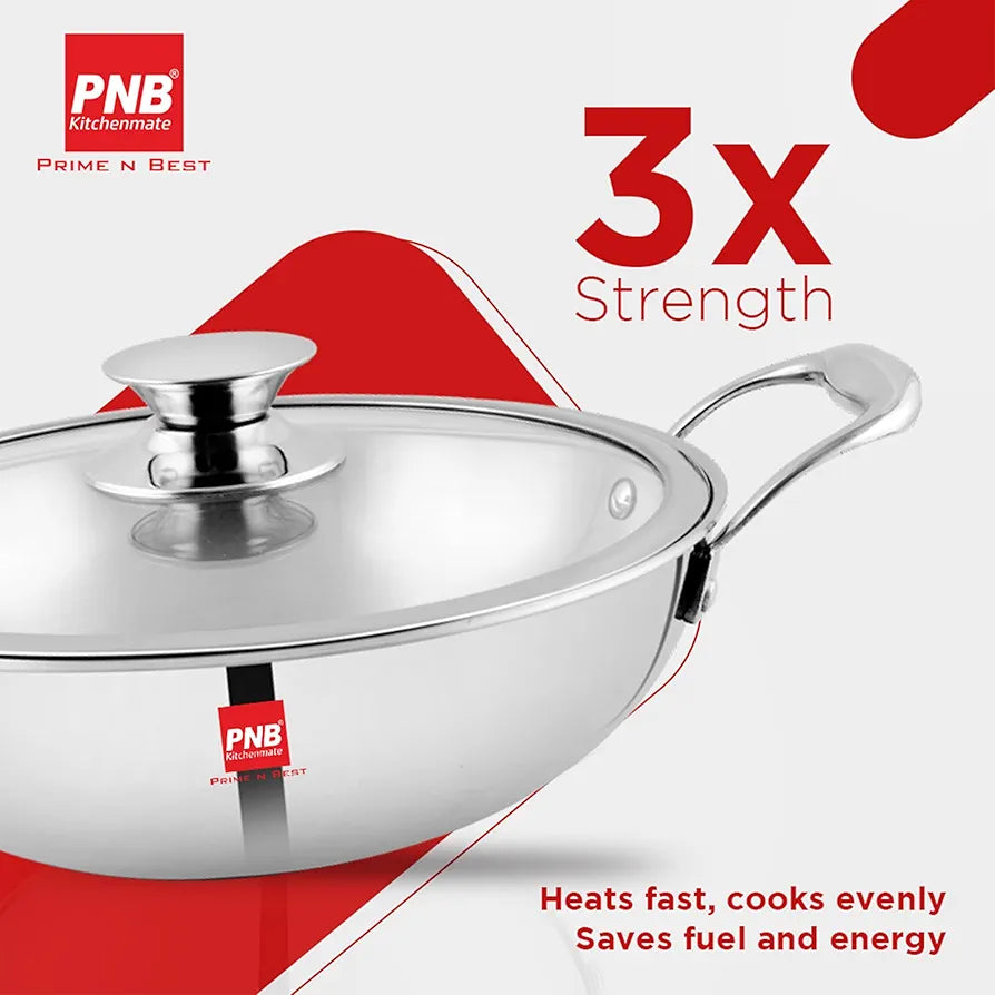 PNB TRIPLY 26CM KARAHI ISI