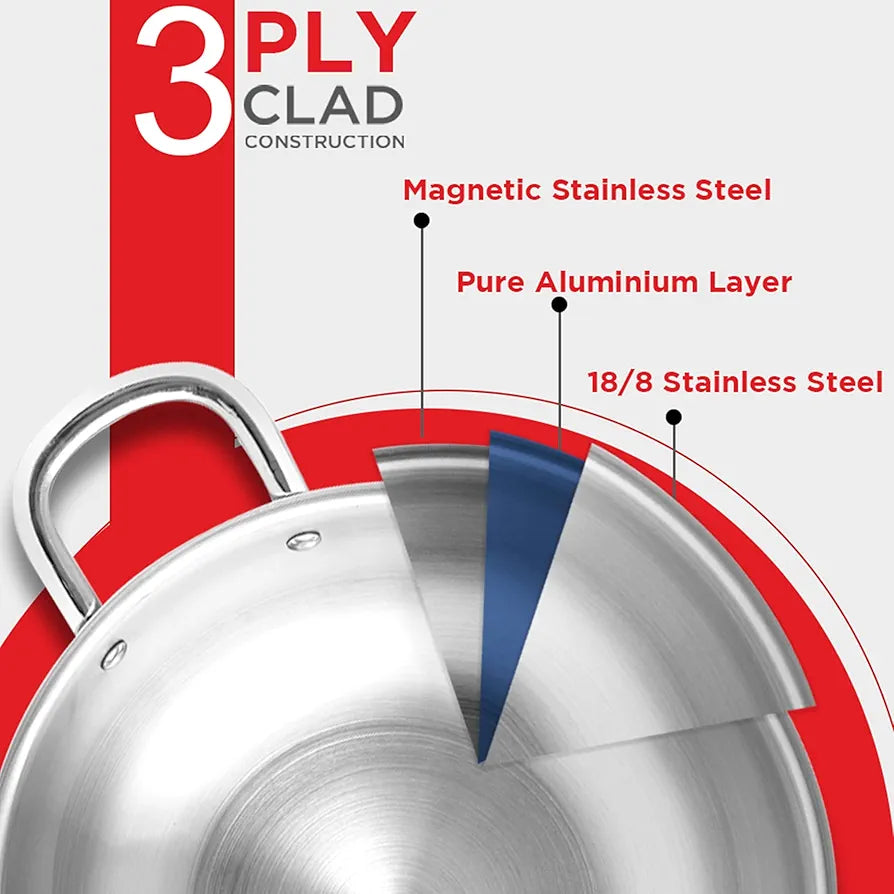 PNB TRIPLY 26CM KARAHI ISI