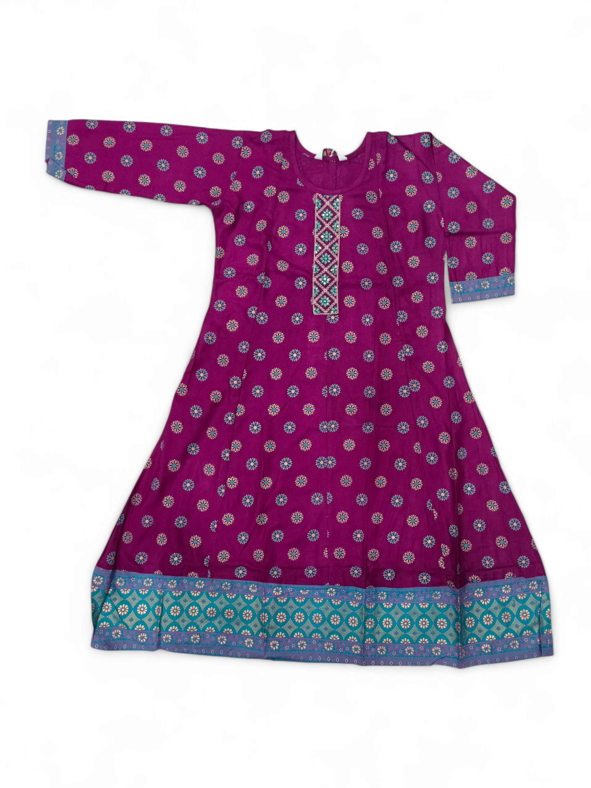 VSF T26 Size XXL PEACOCK KURTI