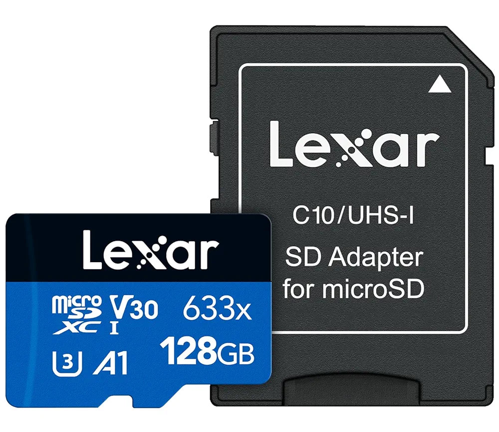 LEXAR 633X 128GB M/SD CARD