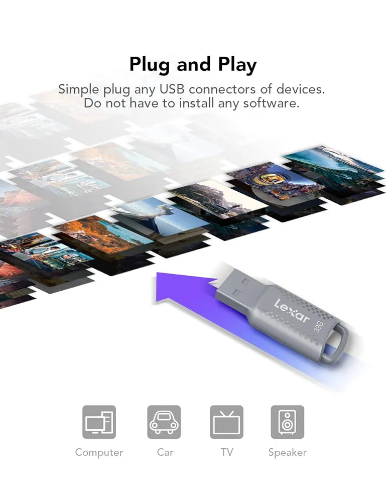 LEXAR V400 32GB PEN DRIVE