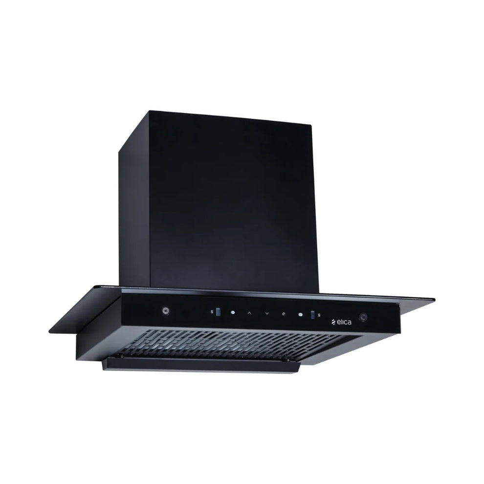 ELICA CHIMNEY MS NERO FL600 HAC LTW FLAT