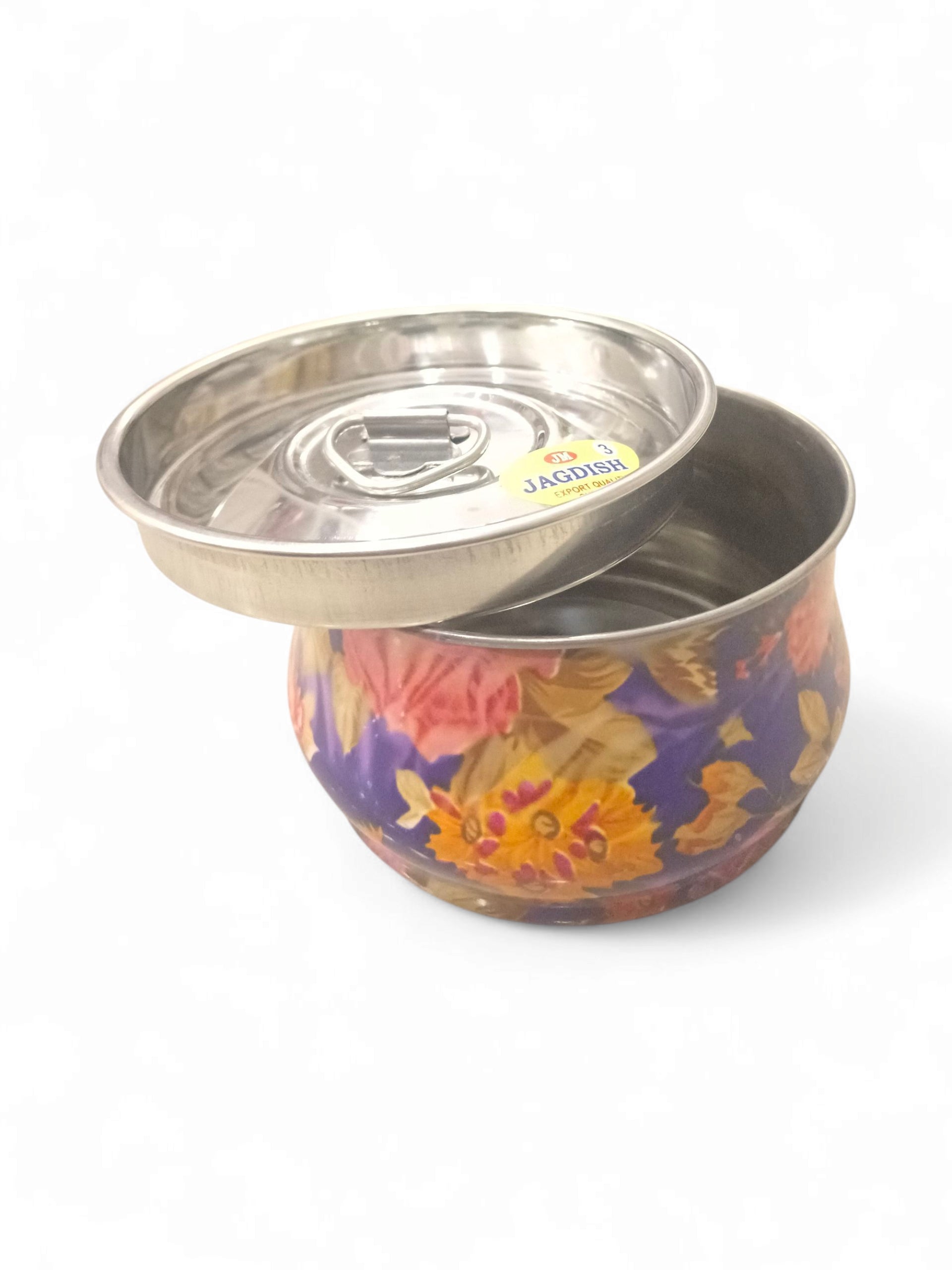KM STEEL GIFT PRINT TIFFEN BOX 0.260
