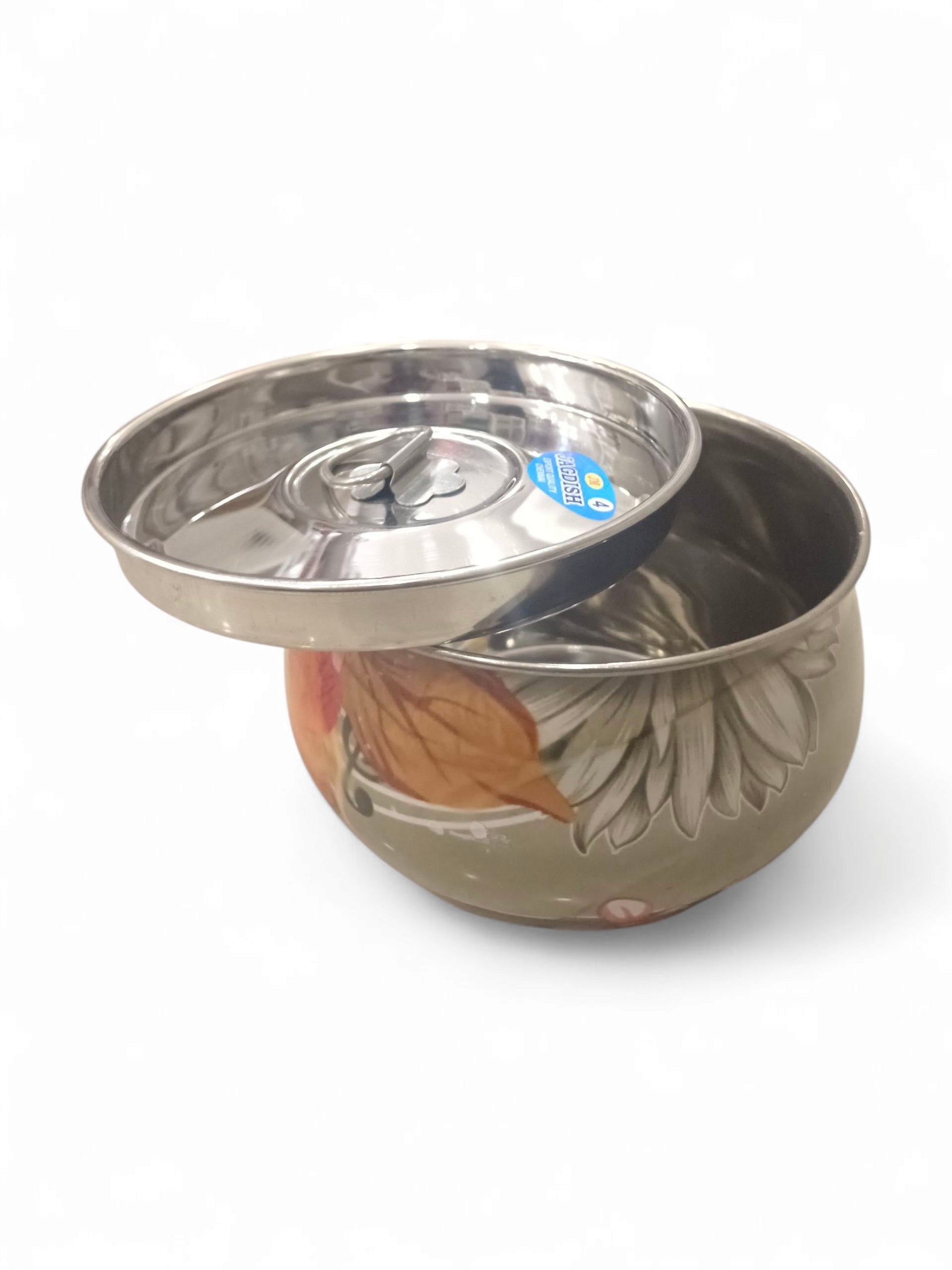 KM STEEL GIFT PRINT TIFFEN BOX 0.350