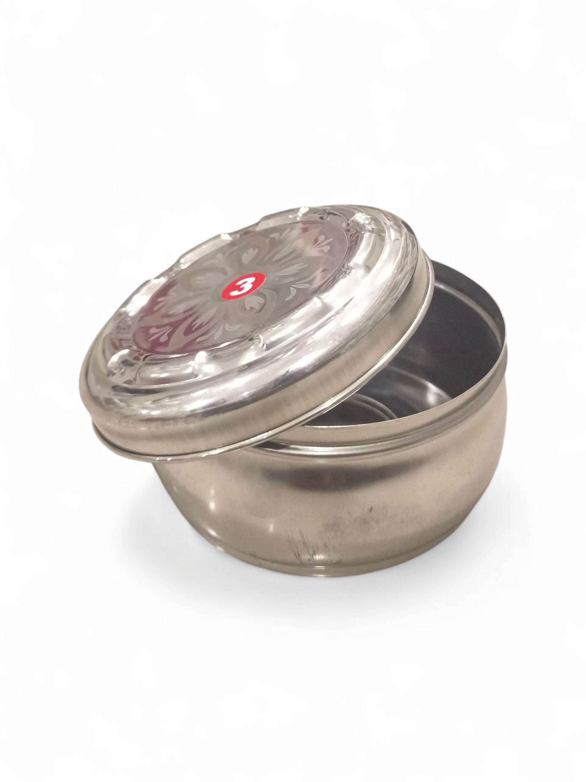 KM STEEL GIFT TIFFEN BOX 6-0.090