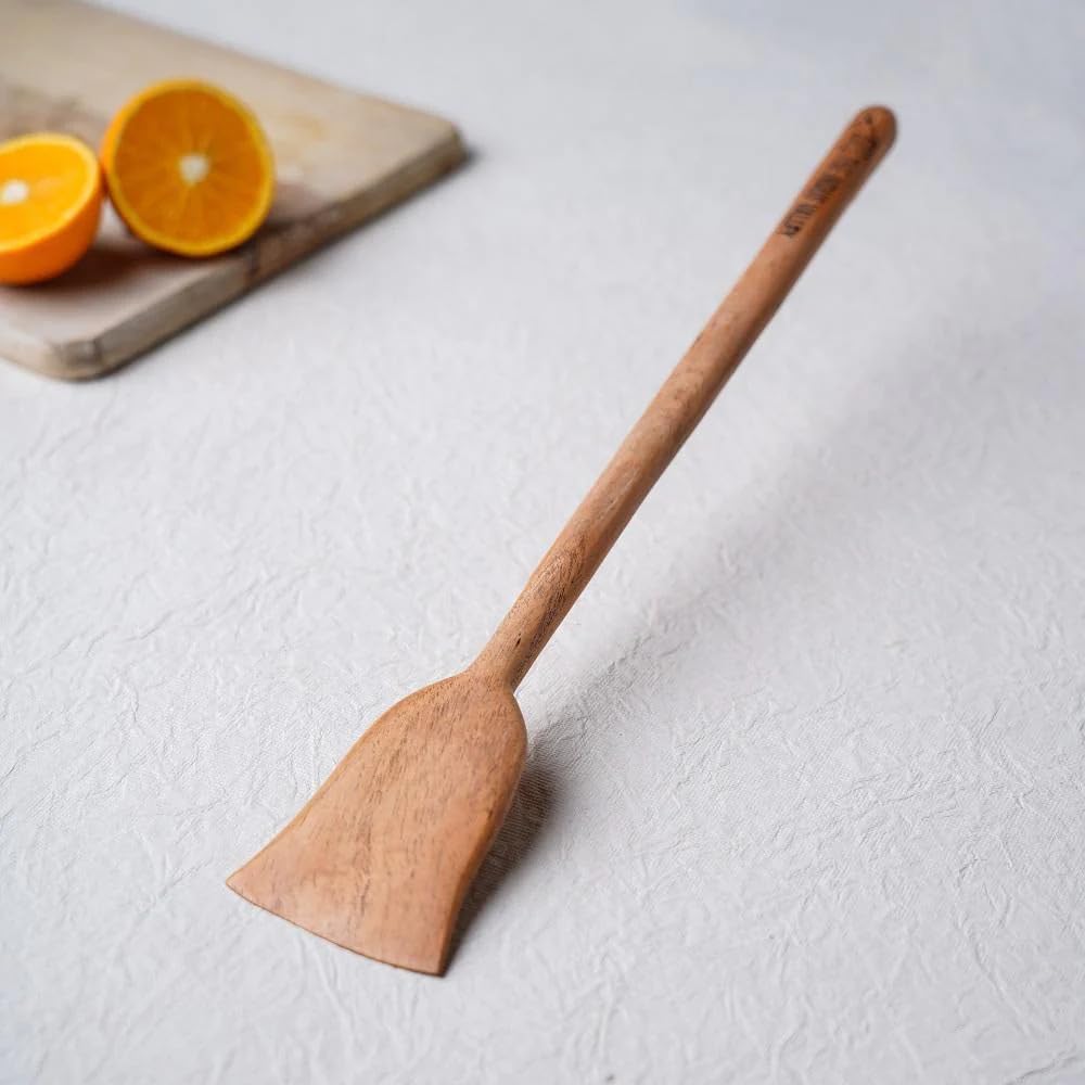 NEEM WOOD FL-003 DOSA SPATULA 37CM LARGE FLIP