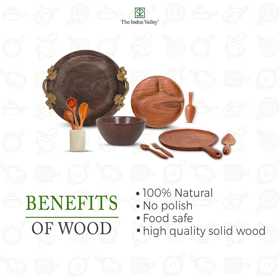 NEEM WOOD SA-001 SAUTE 26CM SAPTULA