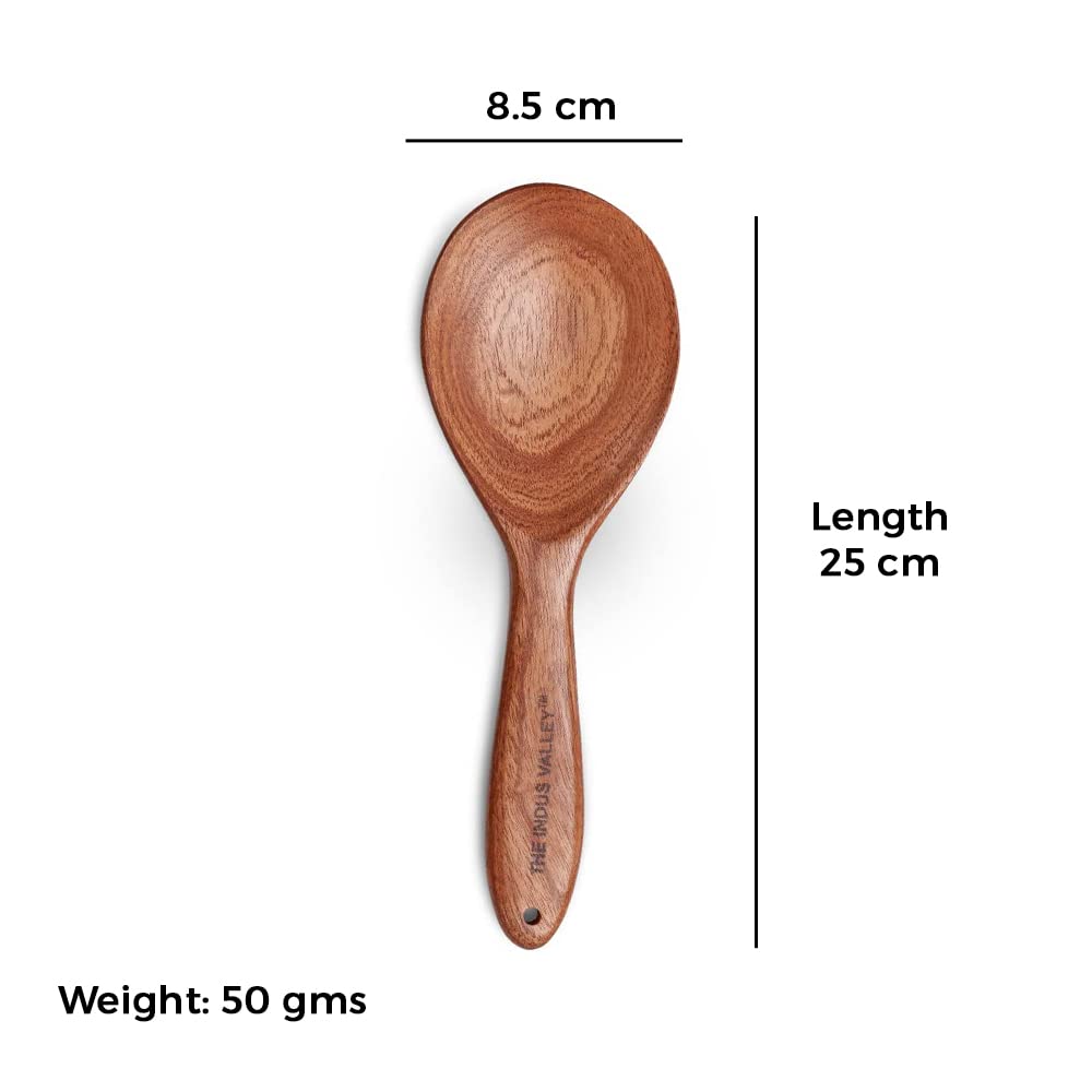 NEEM WOOD SE-001 SERVE 25CM SPOON