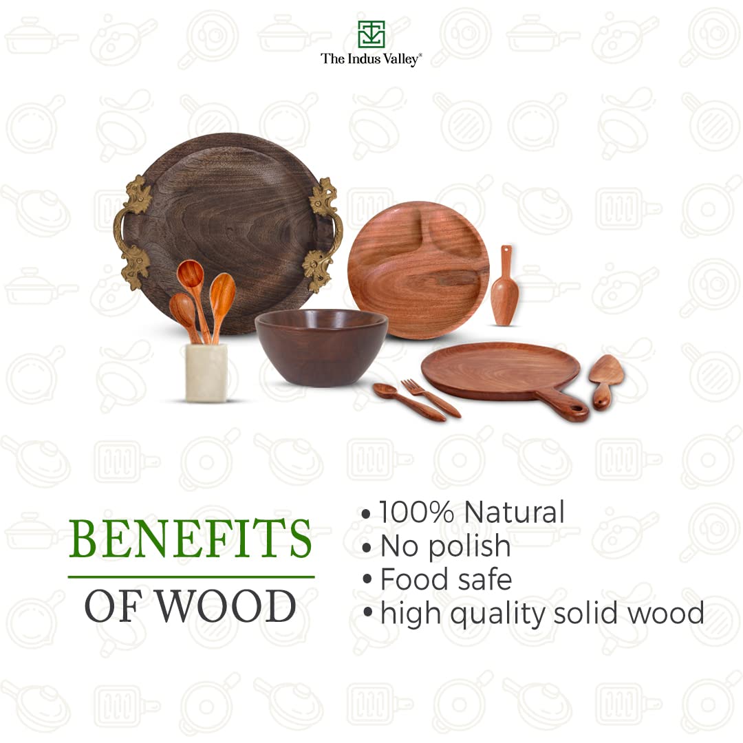 NEEM WOOD SE-001 SERVE 25CM SPOON