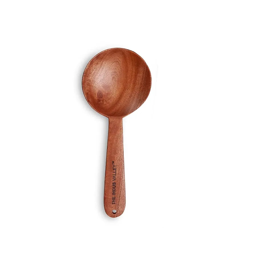 NEEM WOOD SE-002 LADLE SERVE 23CM