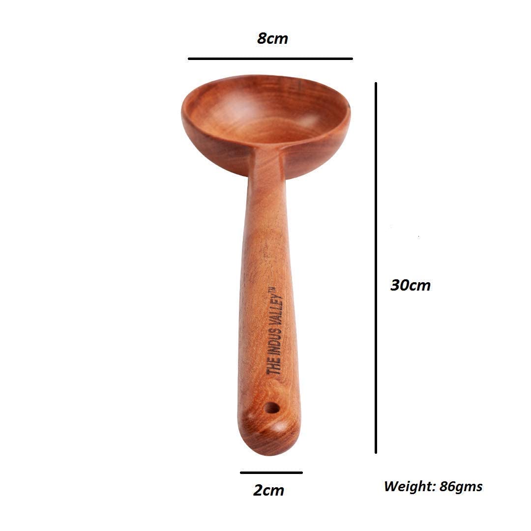 NEEM WOOD ST-001 STIR 30CM SPOON