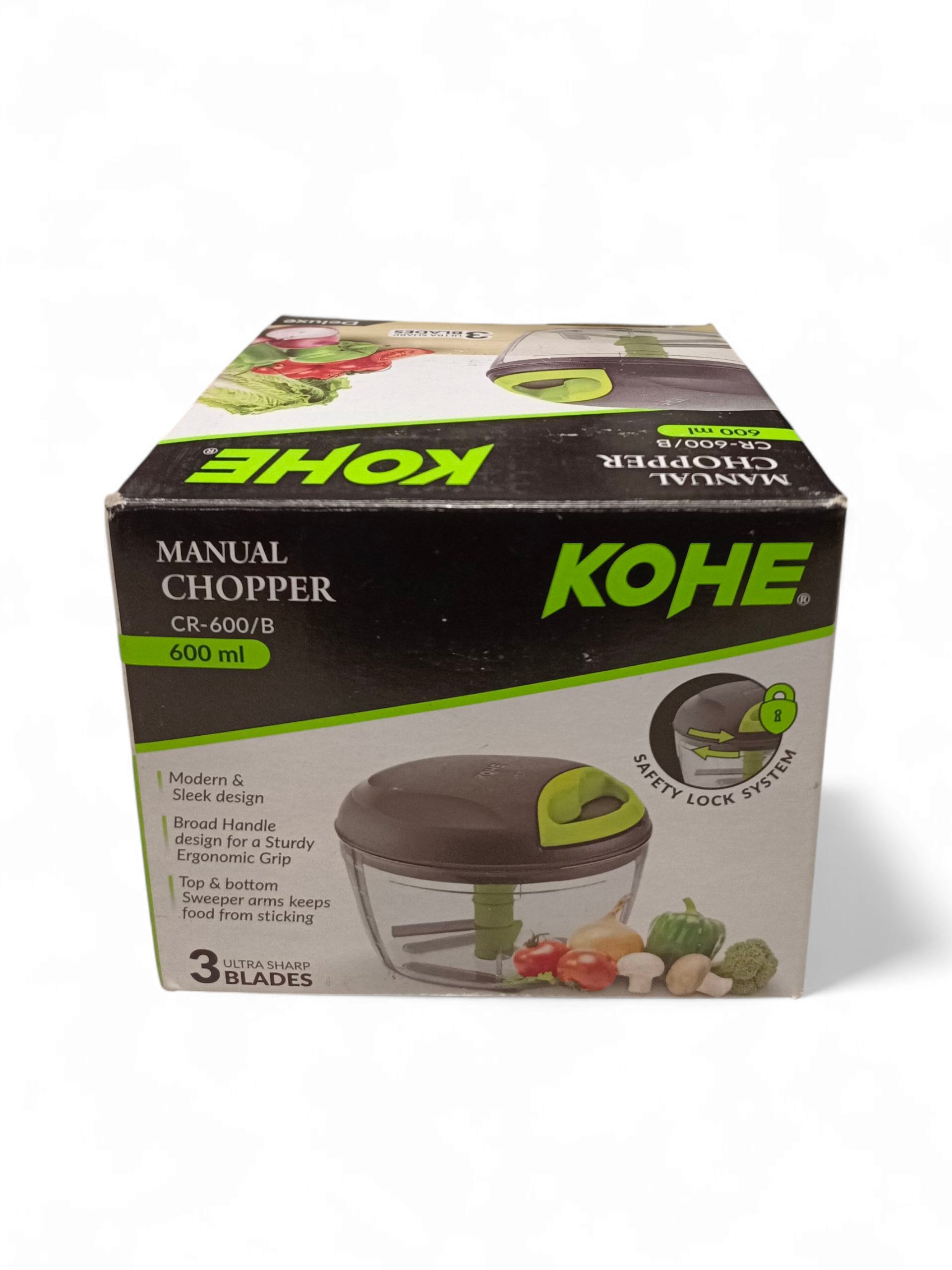 KOHE CR-600/B CHOPPER MANUAL
