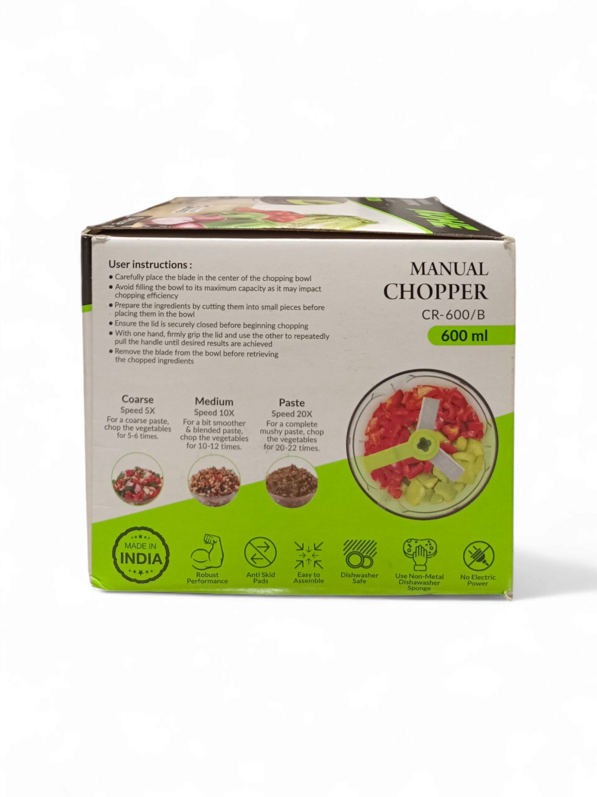 KOHE CR-600/B CHOPPER MANUAL